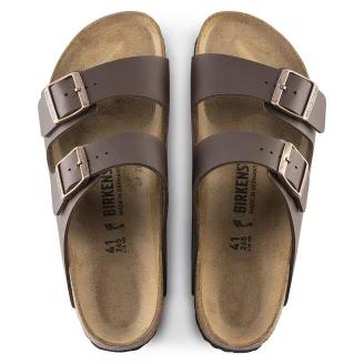 Birkenstock Arizona Birko-Flor Dark Brown Narrow Fit