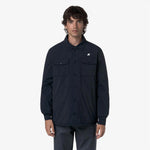 K-Way Giacca Umbert Plain Warm Blue Depht