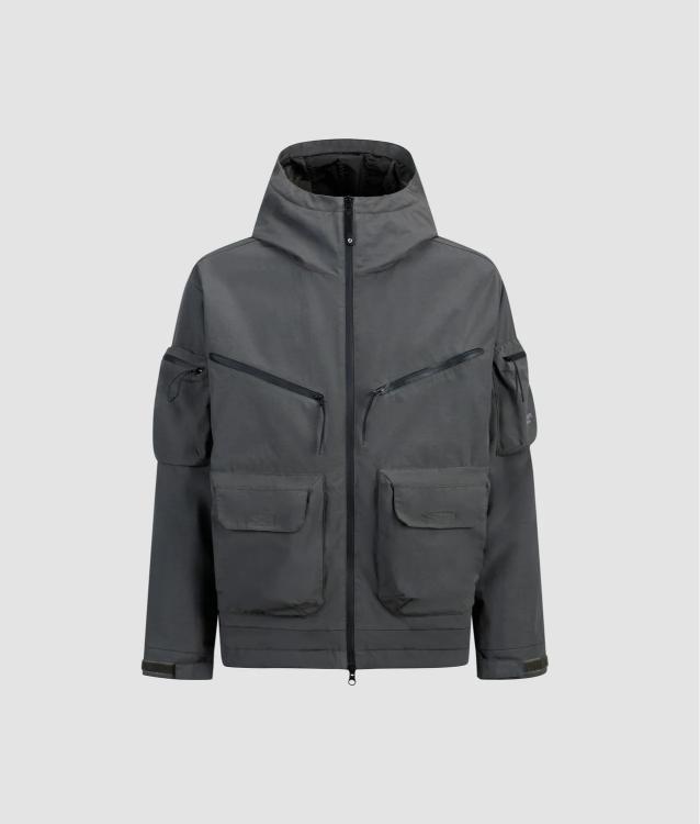 Murphy&Nye Sheer/1 JacketGiubbotto Impermeabile Tinto in Capo Dark Shadow