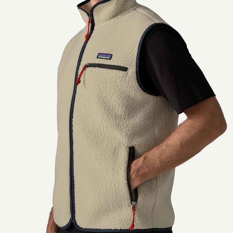 Patagonia Men's Retro Pile Fleece Vest Pelican