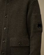 Cp Company Lambswool GRS Buttoned Sweate