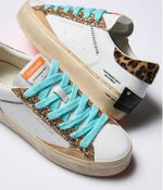 Crime London Distressed Platform Tropical Gold