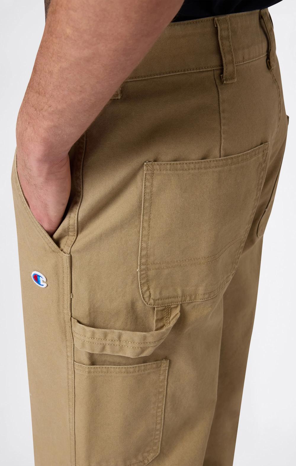 Champion Pantaloni Cargo Reverse Weave Beige