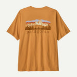 Patagonia Men's Fitz Roy Foothills T-Shirt Dried Mango