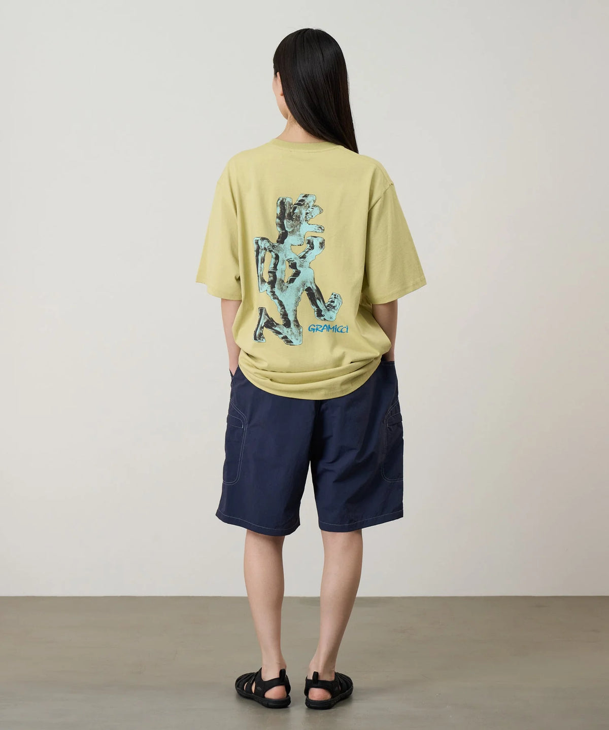 Gramicci Ice Sculpture Tee Lime