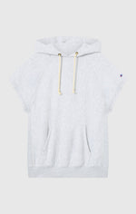 Champion Felpa Smanicata con Cappuccio Reverse Weave