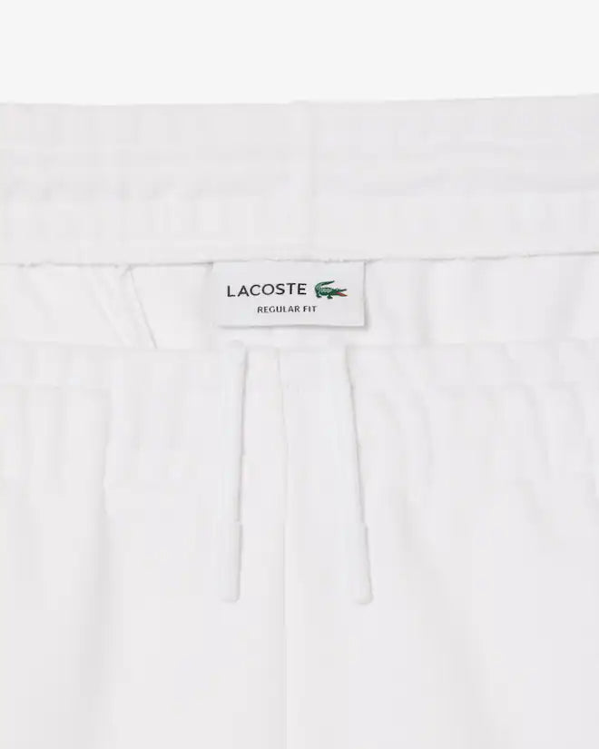 Lacoste Shorts in Tessuto Felpato Regular Fit