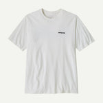 Patagonia Men's P-6 Logo Responsibili-Tee® Fiber White