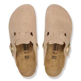 Birkenstock Boston Sandcastle Narrow Fit