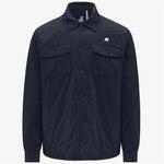 K-Way Giacca Umbert Plain Warm Blue Depht