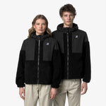 K-Way Felpa Sixte 4.0 Orsetto Unisex Black Pure