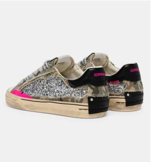 Crime London Distressed Deconstructed Camo Stardust