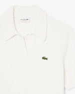 Lacoste Polo in Maglia Bouclé Classic Fit