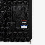 K-Way Giacca calda trapuntata a rombi Sophie Black Pure
