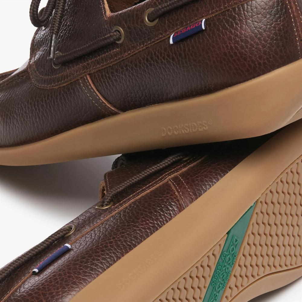 Sebago Gary Jobson Brown downtown