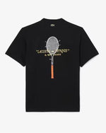 Lacoste T-shirt Ricamata in Cotone