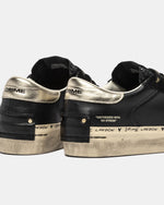 Crime London Distressed Platform Black Dusk