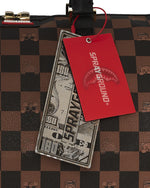 Sprayground Peeking Character Check Duffle