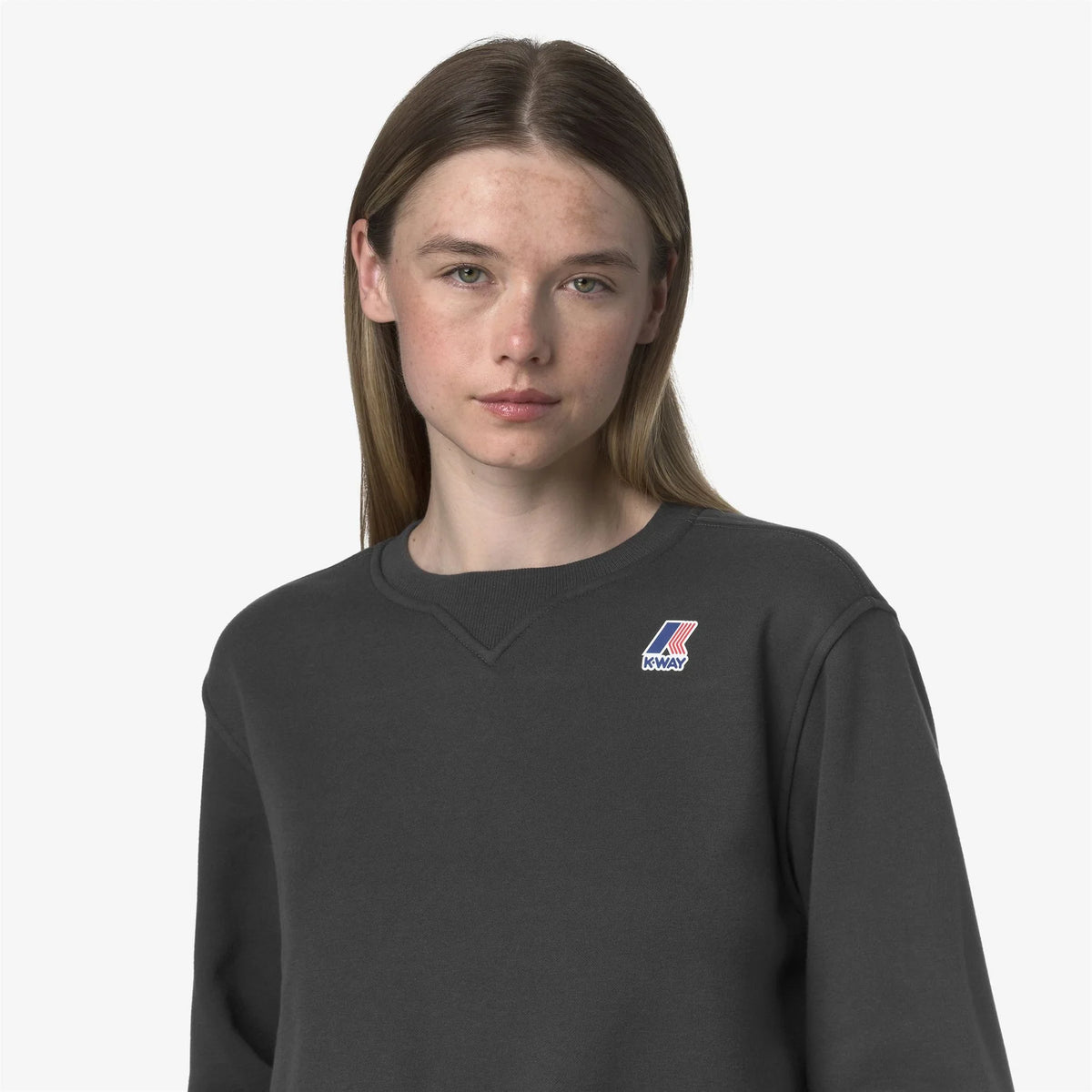 K-way Nael Brushed Pc Grey Shadow