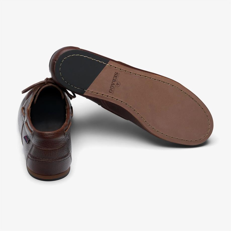 Sebago Owen Tumbled Brown