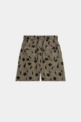 A Paper Kid Bermuda con Stampa Grafica All-Over