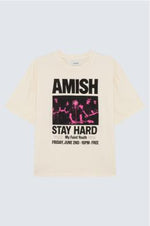 Amish T-shirt in Jersey Stay Hard