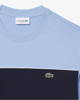 Lacoste T-shirt in Cotone Color Block