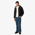 K-Way Giacca Jack Spacer Nylon Double Black Pure/Green Army