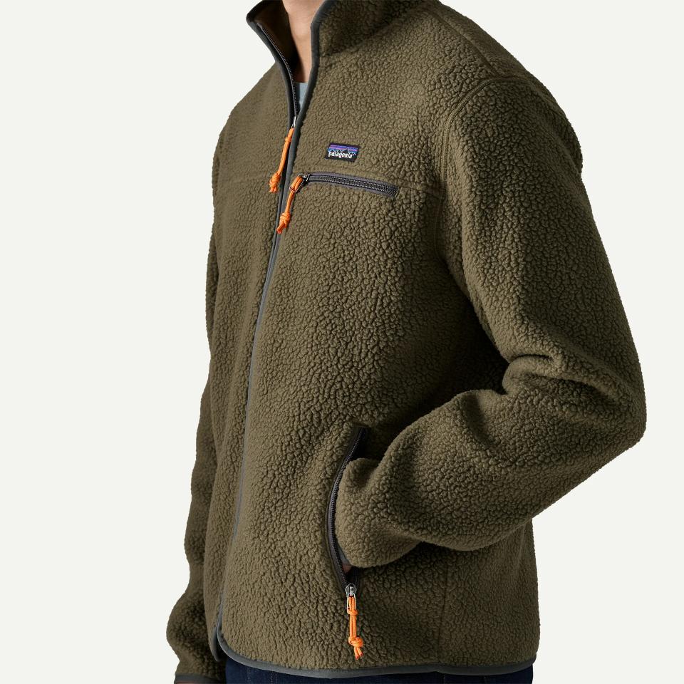 Patagonia Men's Retro Pile Fleece Jacket Basin Green