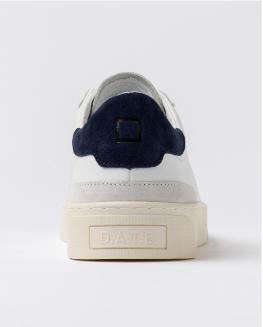 D.a.t.e. Sonica Calf White Blue