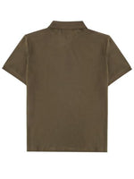 Cp Company Stretch Piquet Short Sleeve Logo Polo