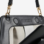 THEMOIRè Bios Baguette Vegan Fabric Jet Black