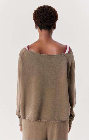 American Vintange Felpa Donna Vibtown Brunette