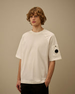 Cp Company Sweatshirt Short Sleeve Light Fleece