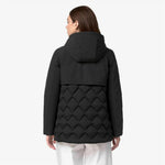 K-Way Giacca Siphane Hybrid Warm Shell Black Pure