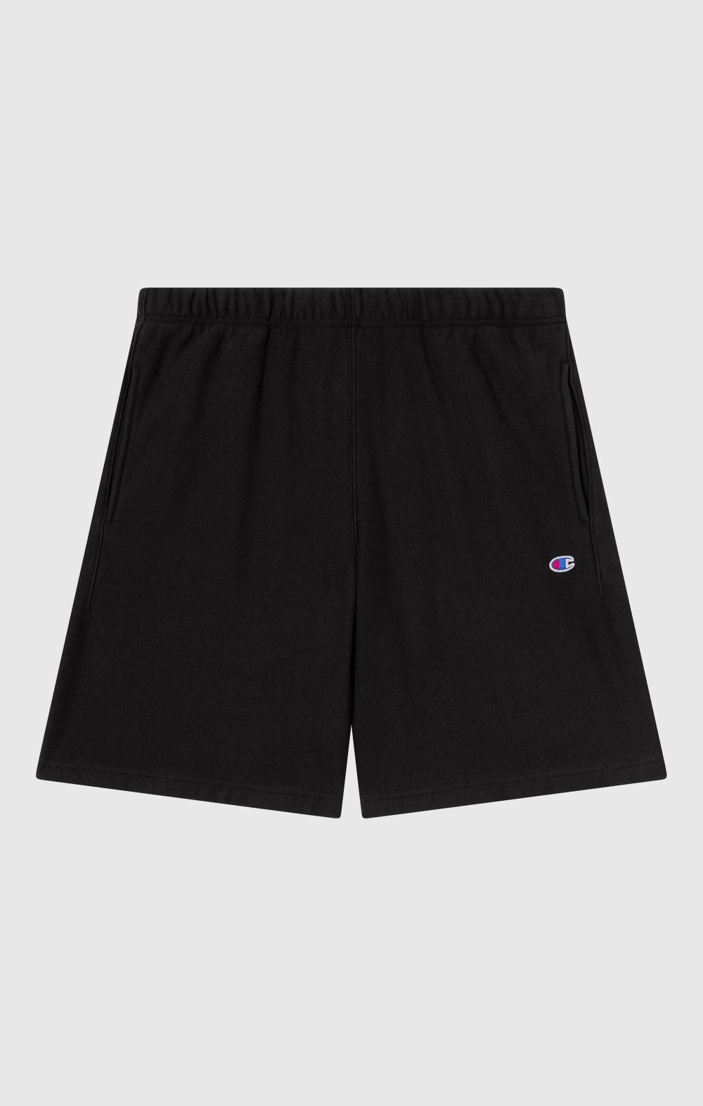 Champion Shorts Reverse Weave Nero