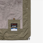 K-Way Giacca Sophie Twill Soft Beaver Green Army/Grey Warm