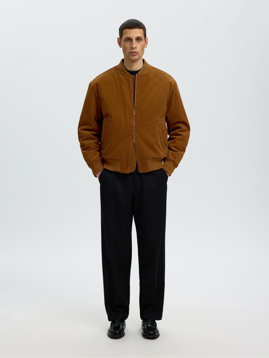 Selected Aviator Jacket Monks Robe