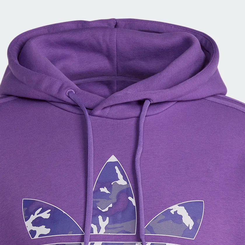 Adidas Originals HOODIE GRAPHICS CAMO INFILL Active Purple