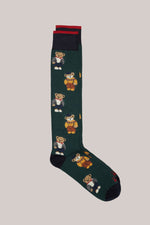 IN THE BOX CALZE FUNNY DOG VERDE