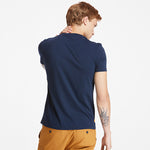TIMBERLAND T-SHIRT SLIM-FIT DUNSTAN RIVER UOMO BLU MARINO