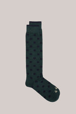 IN THE BOX CALZE POIS BICOLOR VERDE/BLU