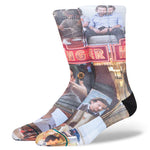 STANCE WHAT HAPPENED CREW SOCK MULTICOLOR